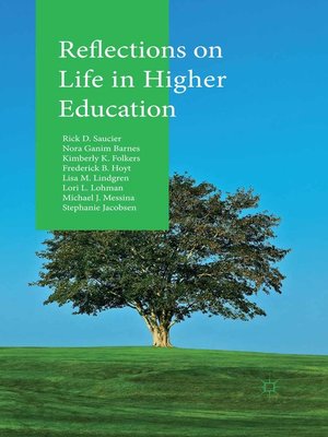 cover image of Reflections on Life in Higher Education